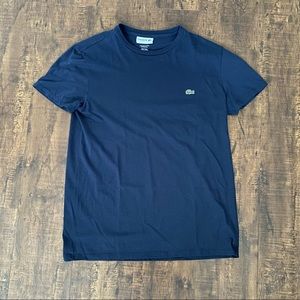 Lacoste Men’s Short Sleeve Crew Neck Pima Cotton Jersey T-shirt